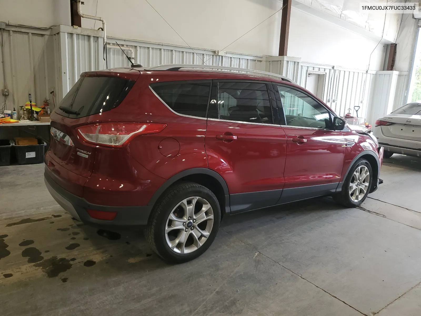 2015 Ford Escape Titanium VIN: 1FMCU0JX7FUC33433 Lot: 65644724