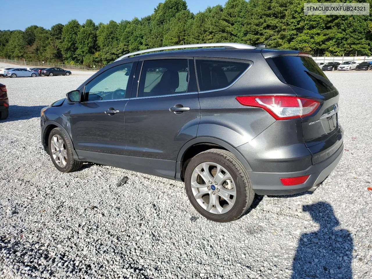 2015 Ford Escape Titanium VIN: 1FMCU0JXXFUB24321 Lot: 65937474