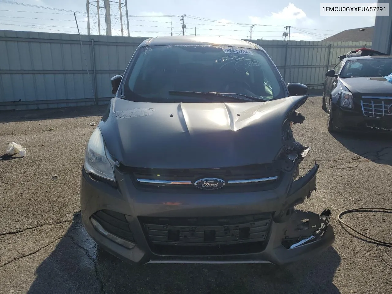 2015 Ford Escape Se VIN: 1FMCU0GXXFUA57291 Lot: 66423734