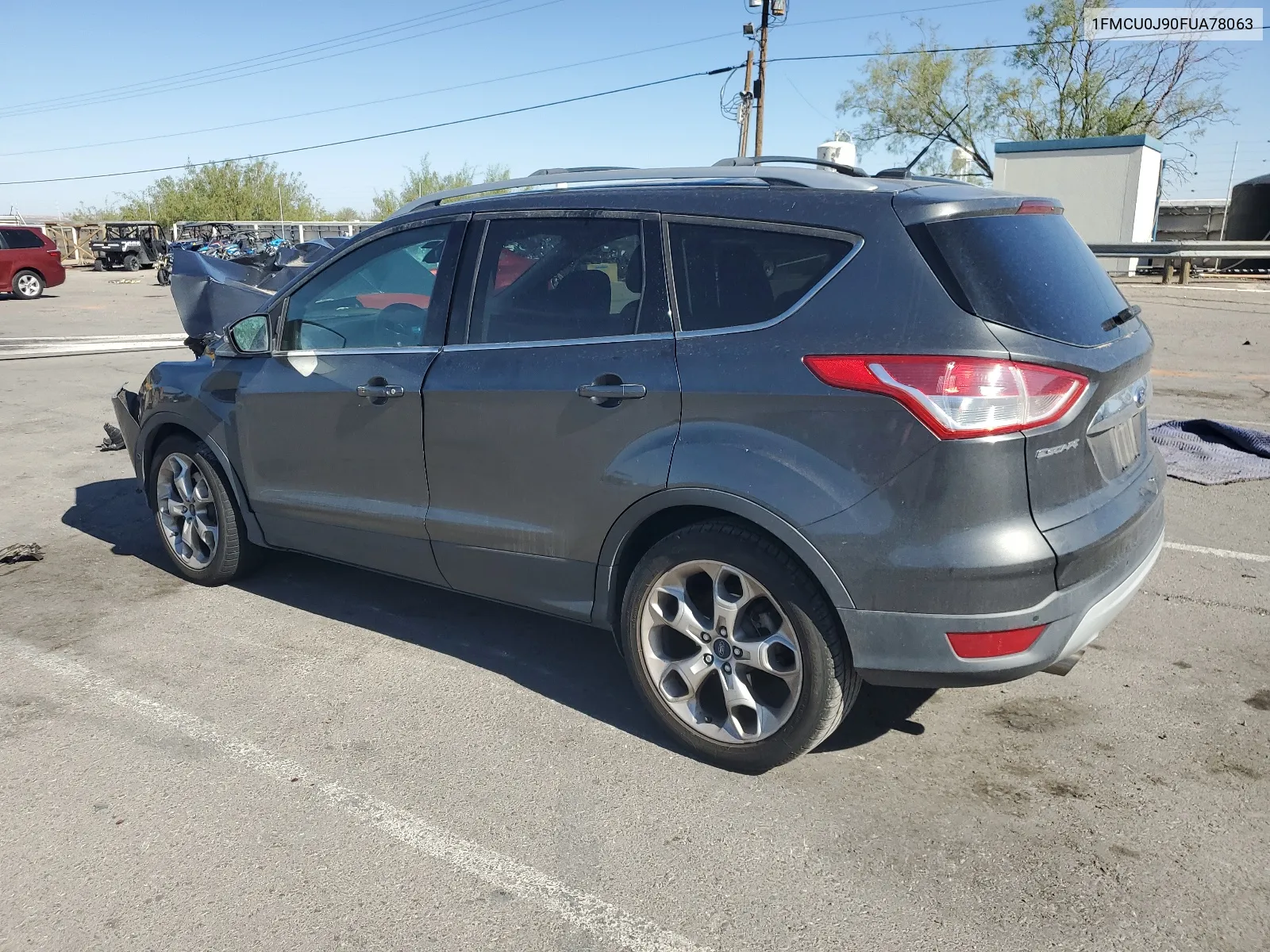 2015 Ford Escape Titanium VIN: 1FMCU0J90FUA78063 Lot: 67737684