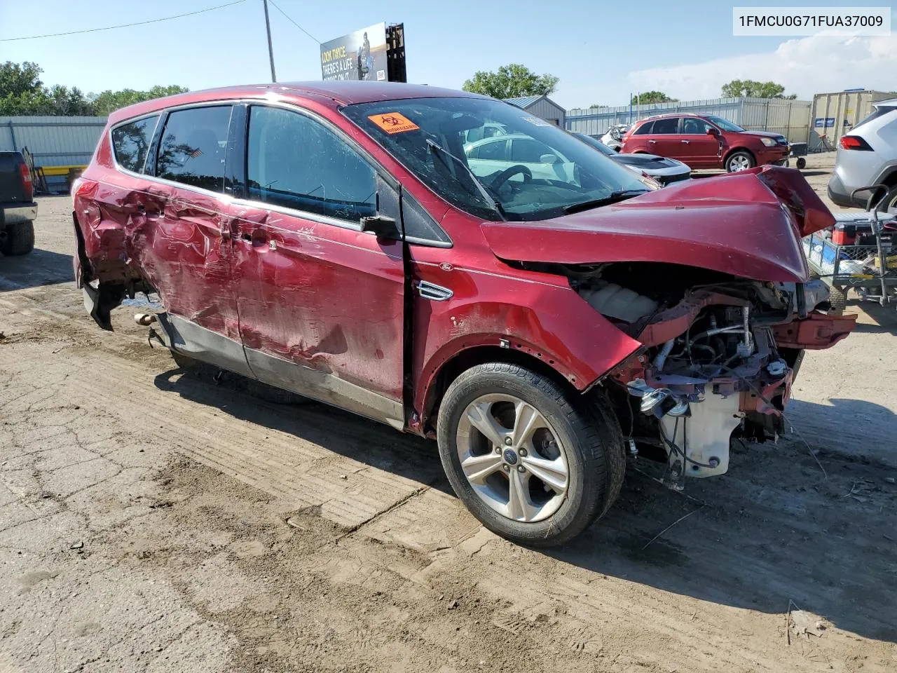 2015 Ford Escape Se VIN: 1FMCU0G71FUA37009 Lot: 67747204