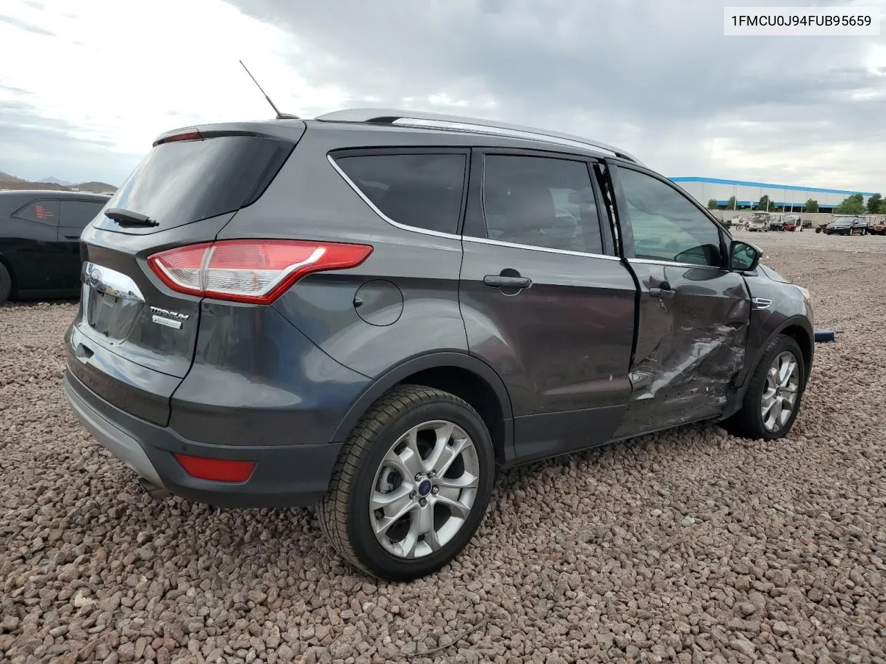 2015 Ford Escape Titanium VIN: 1FMCU0J94FUB95659 Lot: 69148644