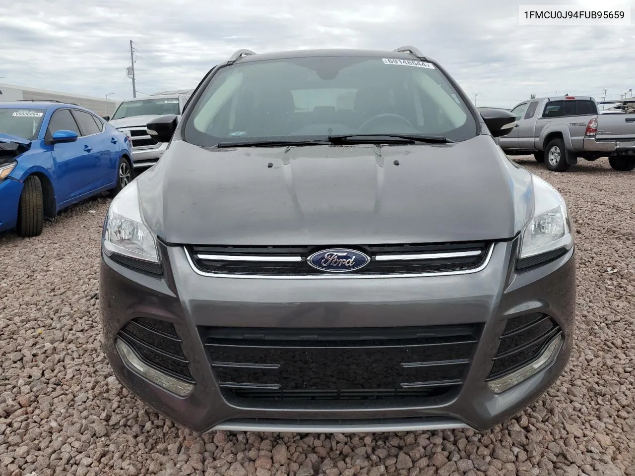 2015 Ford Escape Titanium VIN: 1FMCU0J94FUB95659 Lot: 69148644