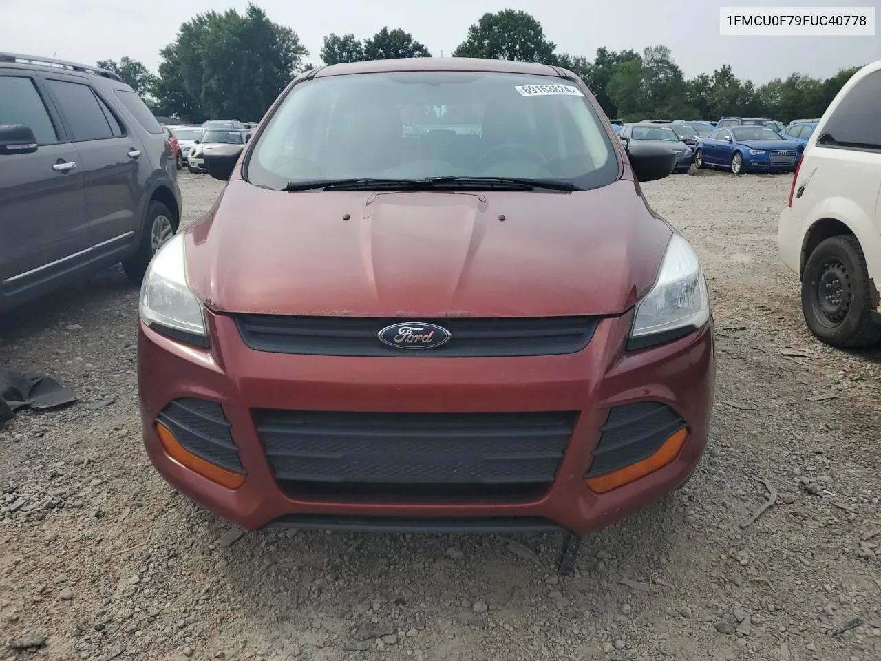 1FMCU0F79FUC40778 2015 Ford Escape S