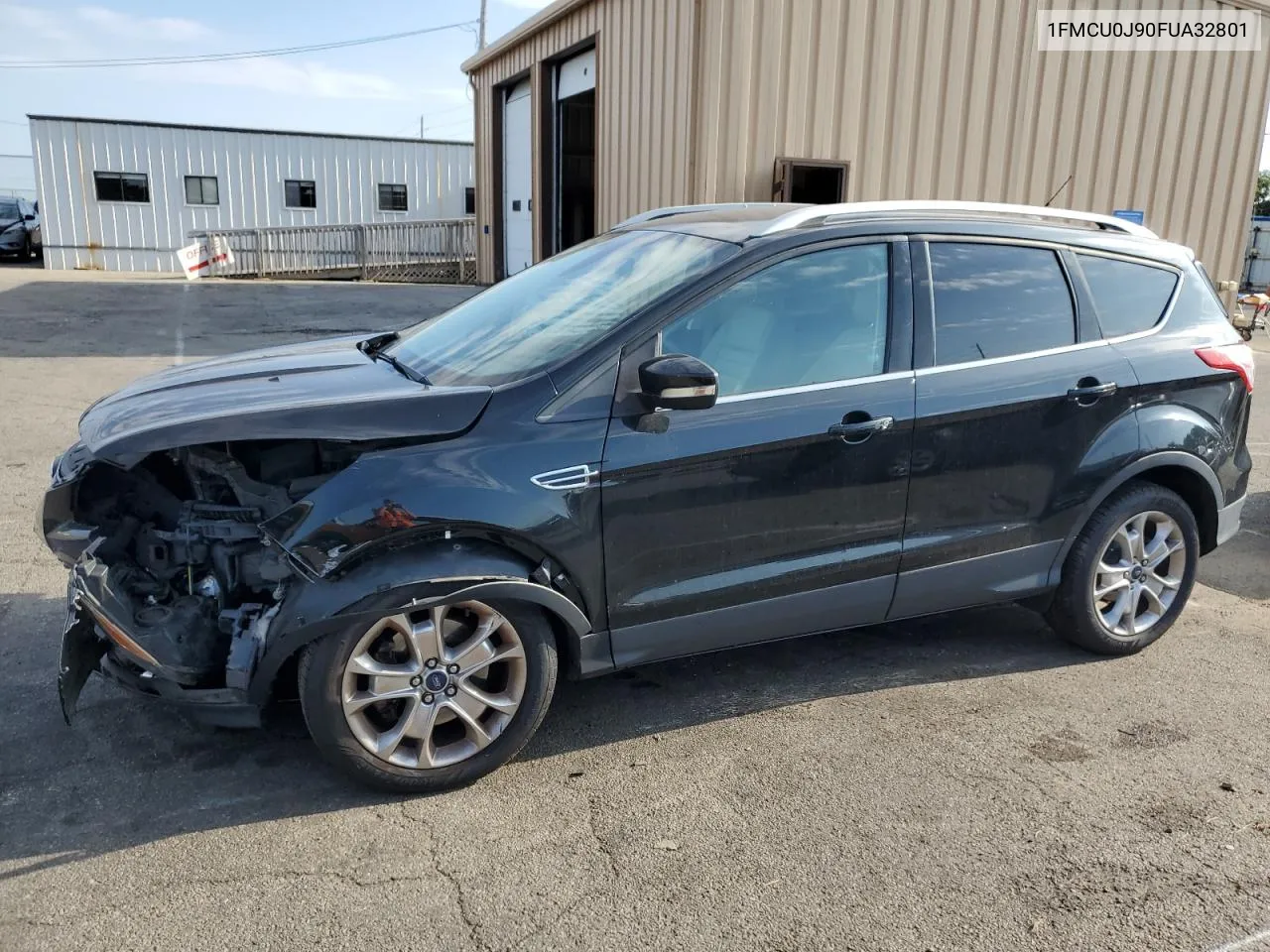 2015 Ford Escape Titanium VIN: 1FMCU0J90FUA32801 Lot: 69510534