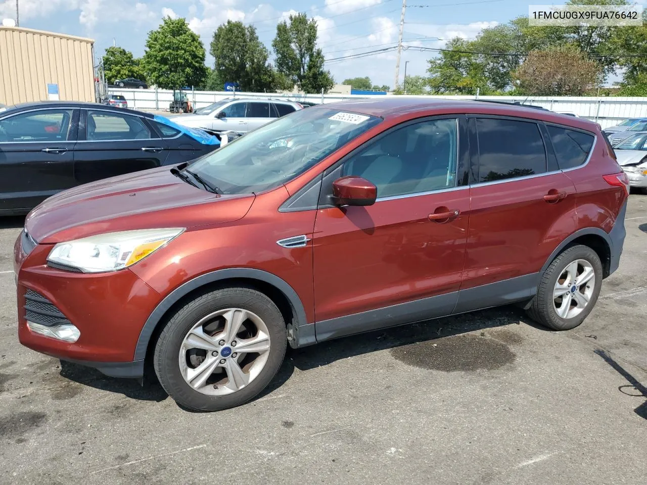 2015 Ford Escape Se VIN: 1FMCU0GX9FUA76642 Lot: 69625524