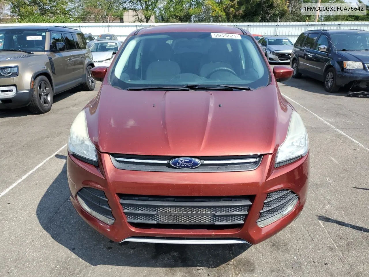 2015 Ford Escape Se VIN: 1FMCU0GX9FUA76642 Lot: 69625524