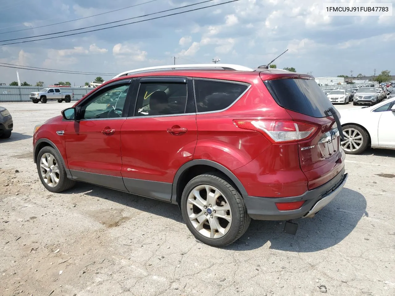 2015 Ford Escape Titanium VIN: 1FMCU9J91FUB47783 Lot: 69820814