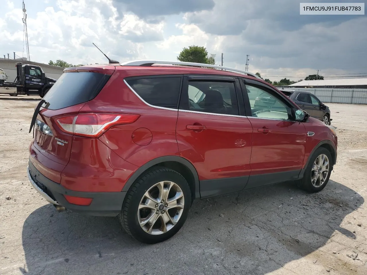 2015 Ford Escape Titanium VIN: 1FMCU9J91FUB47783 Lot: 69820814