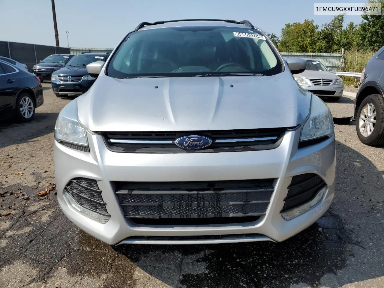 2015 Ford Escape Se VIN: 1FMCU9GXXFUB96471 Lot: 69863254