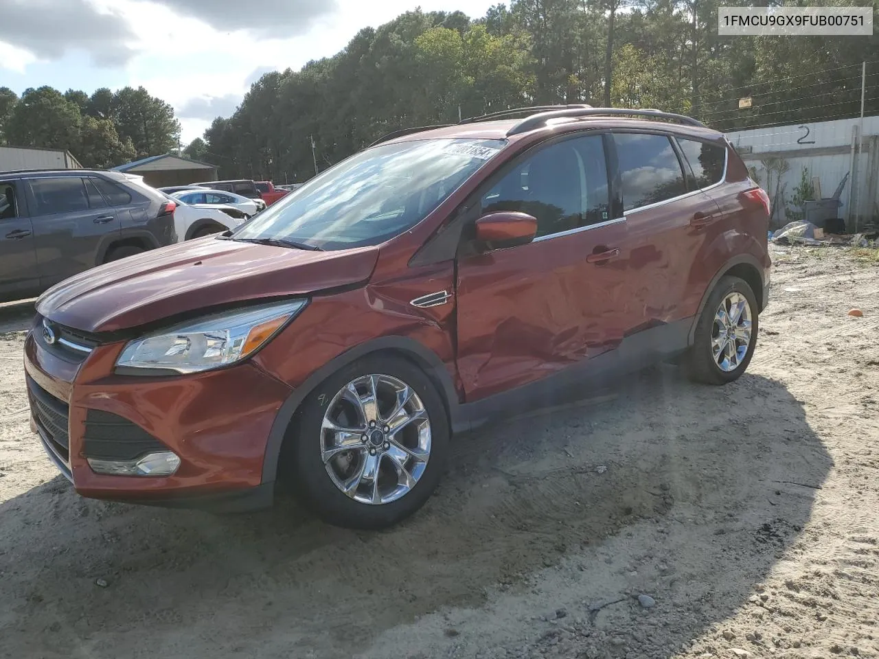 1FMCU9GX9FUB00751 2015 Ford Escape Se