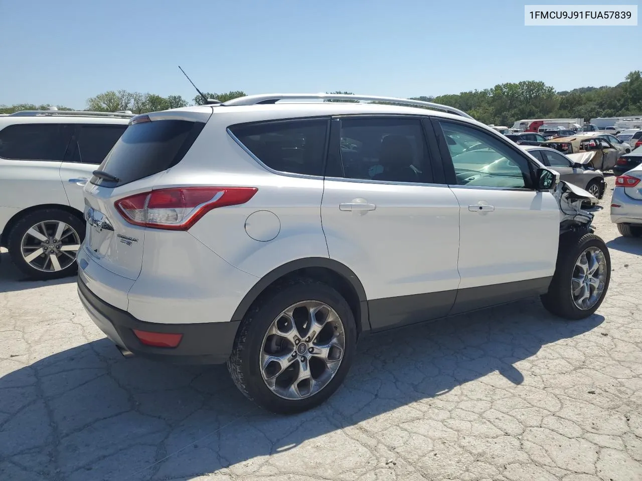 2015 Ford Escape Titanium VIN: 1FMCU9J91FUA57839 Lot: 70236874