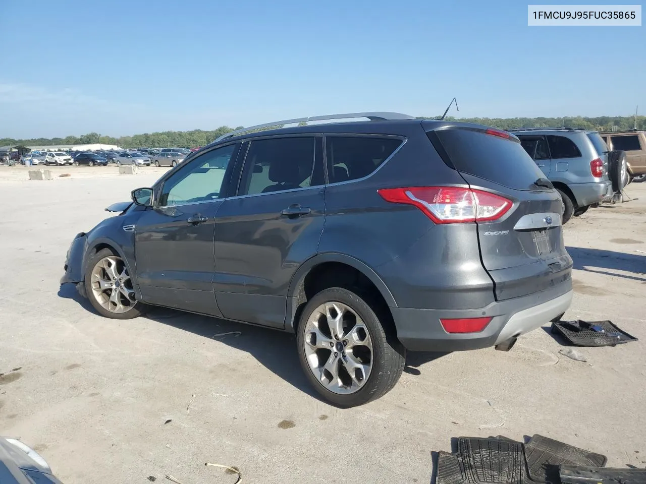 2015 Ford Escape Titanium VIN: 1FMCU9J95FUC35865 Lot: 70379554