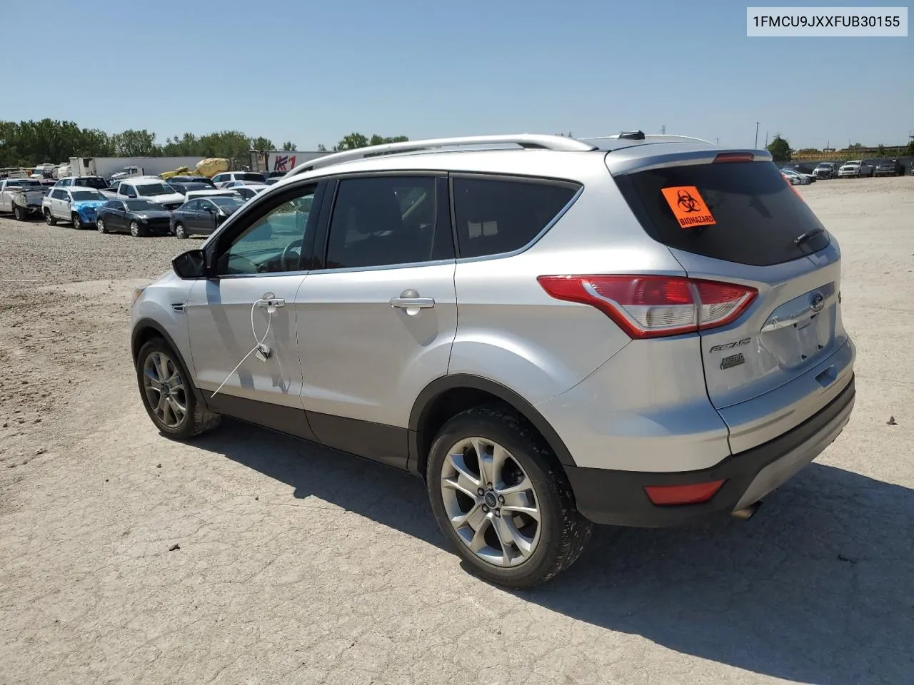 2015 Ford Escape Titanium VIN: 1FMCU9JXXFUB30155 Lot: 70481254