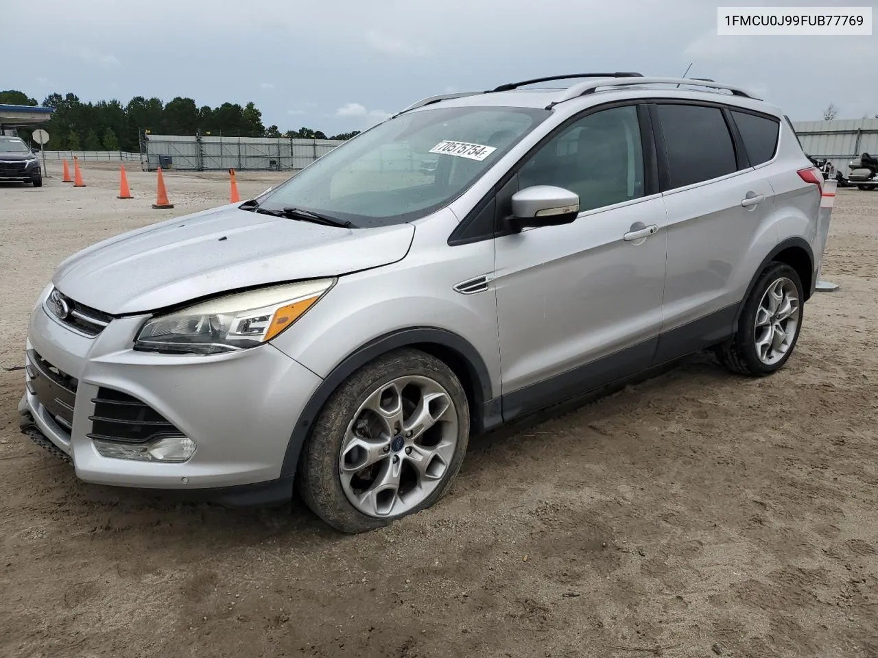 2015 Ford Escape Titanium VIN: 1FMCU0J99FUB77769 Lot: 70575754