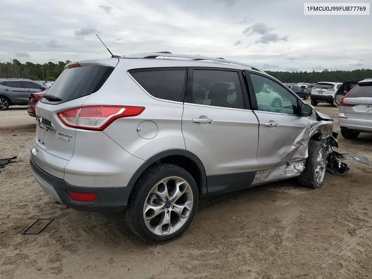 2015 Ford Escape Titanium VIN: 1FMCU0J99FUB77769 Lot: 70575754