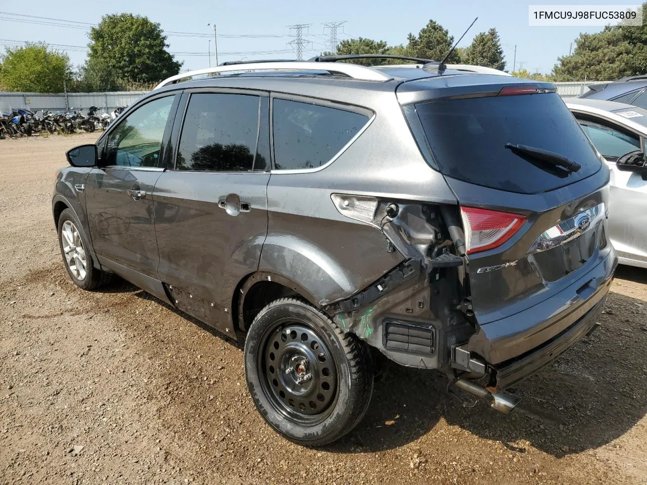 2015 Ford Escape Titanium VIN: 1FMCU9J98FUC53809 Lot: 70585824