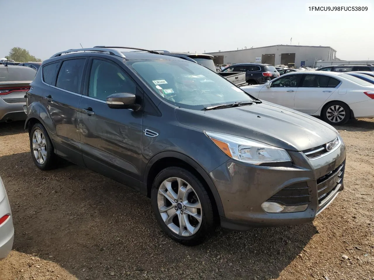 2015 Ford Escape Titanium VIN: 1FMCU9J98FUC53809 Lot: 70585824