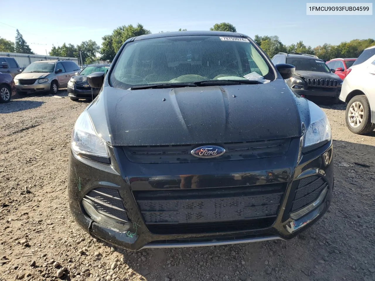 2015 Ford Escape Se VIN: 1FMCU9G93FUB04599 Lot: 70759974