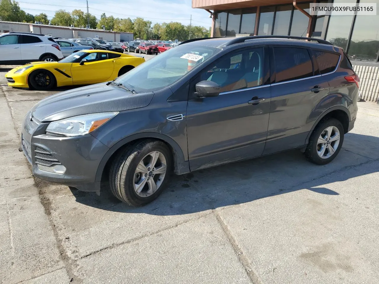 2015 Ford Escape Se VIN: 1FMCU9GX9FUB51165 Lot: 70831034