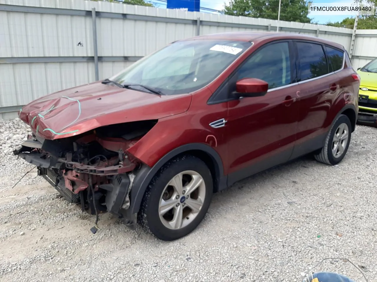 2015 Ford Escape Se VIN: 1FMCU0GX8FUA89480 Lot: 70893764