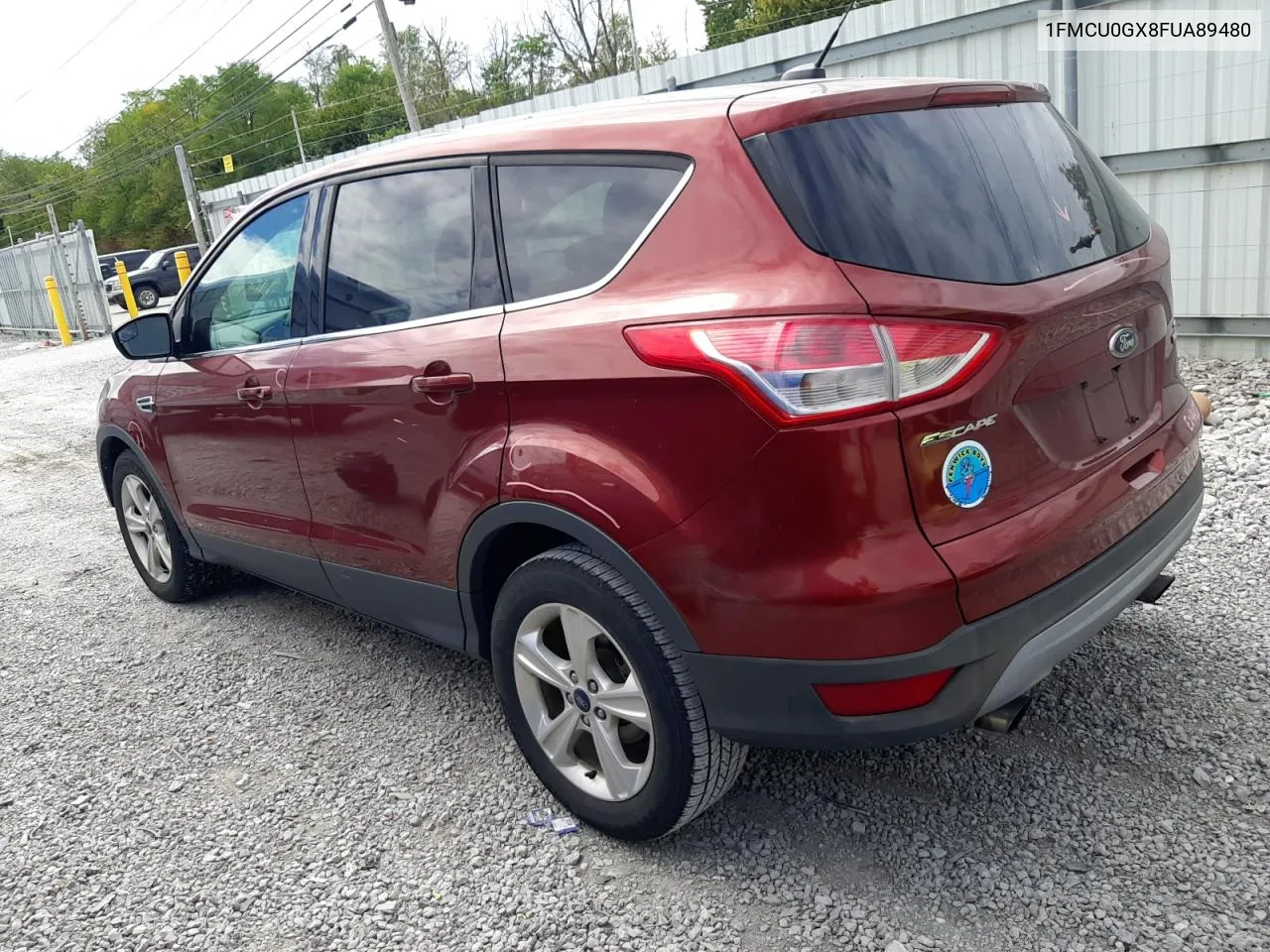 2015 Ford Escape Se VIN: 1FMCU0GX8FUA89480 Lot: 70893764