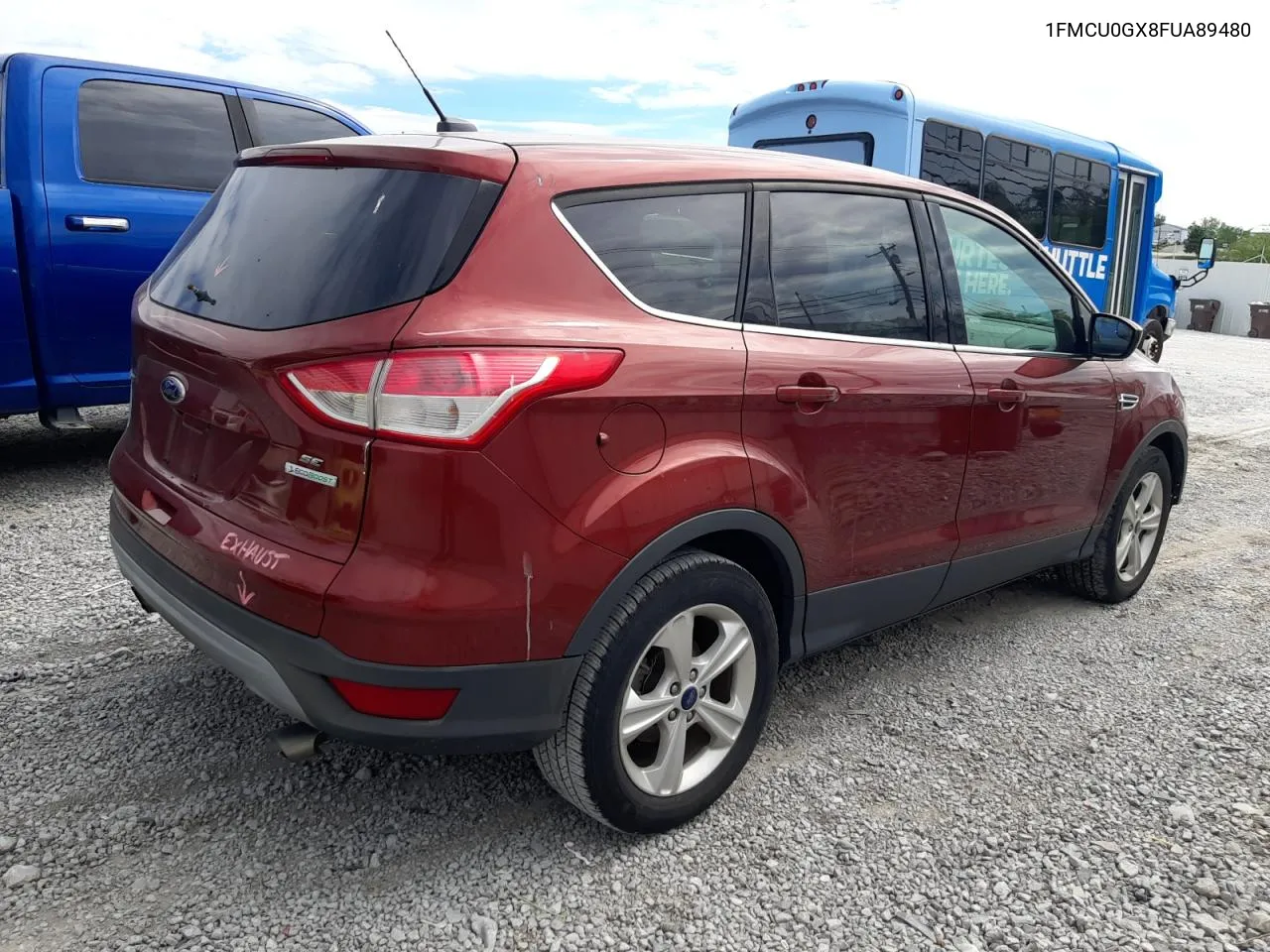 2015 Ford Escape Se VIN: 1FMCU0GX8FUA89480 Lot: 70893764