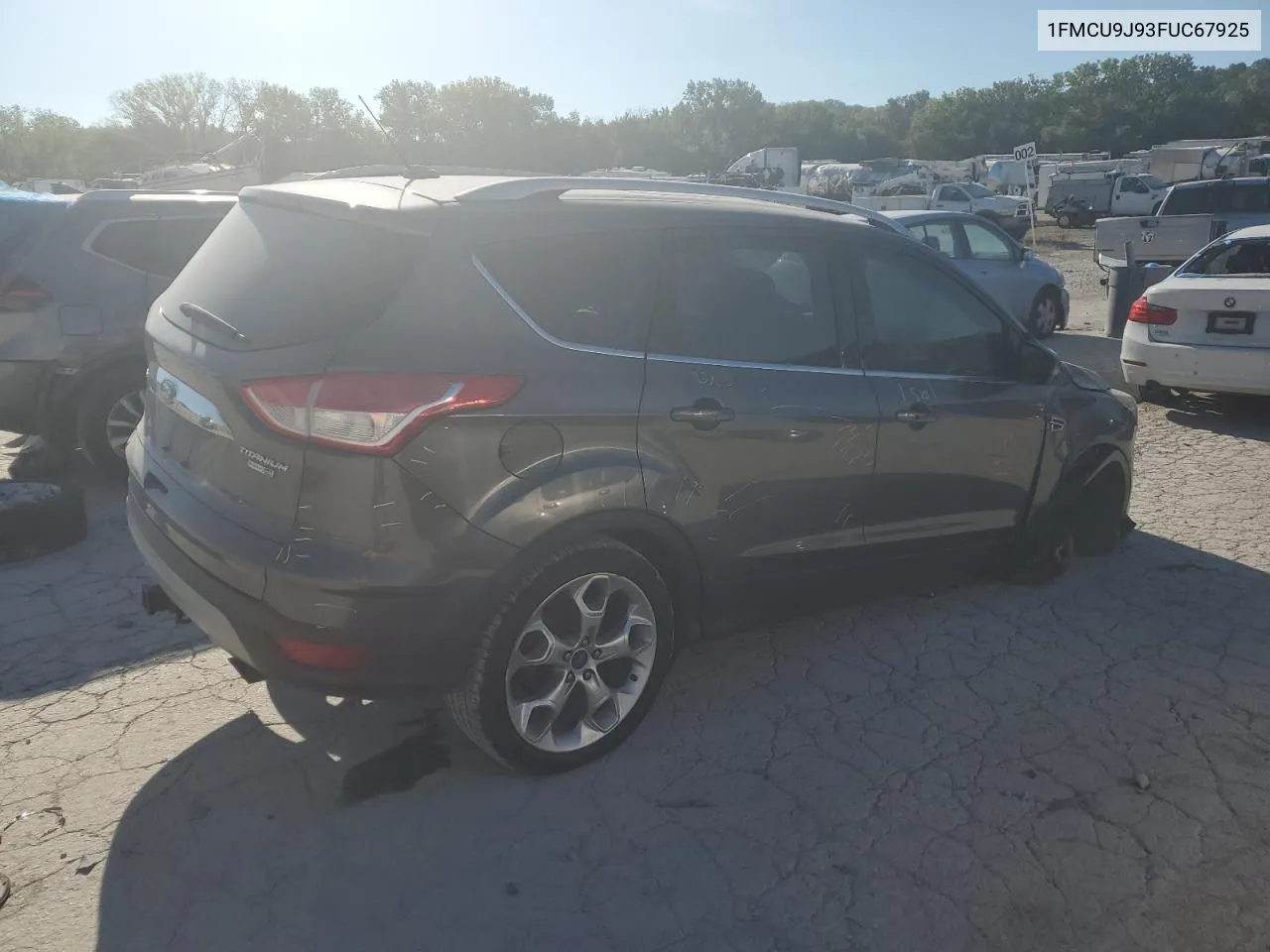 2015 Ford Escape Titanium VIN: 1FMCU9J93FUC67925 Lot: 71176614