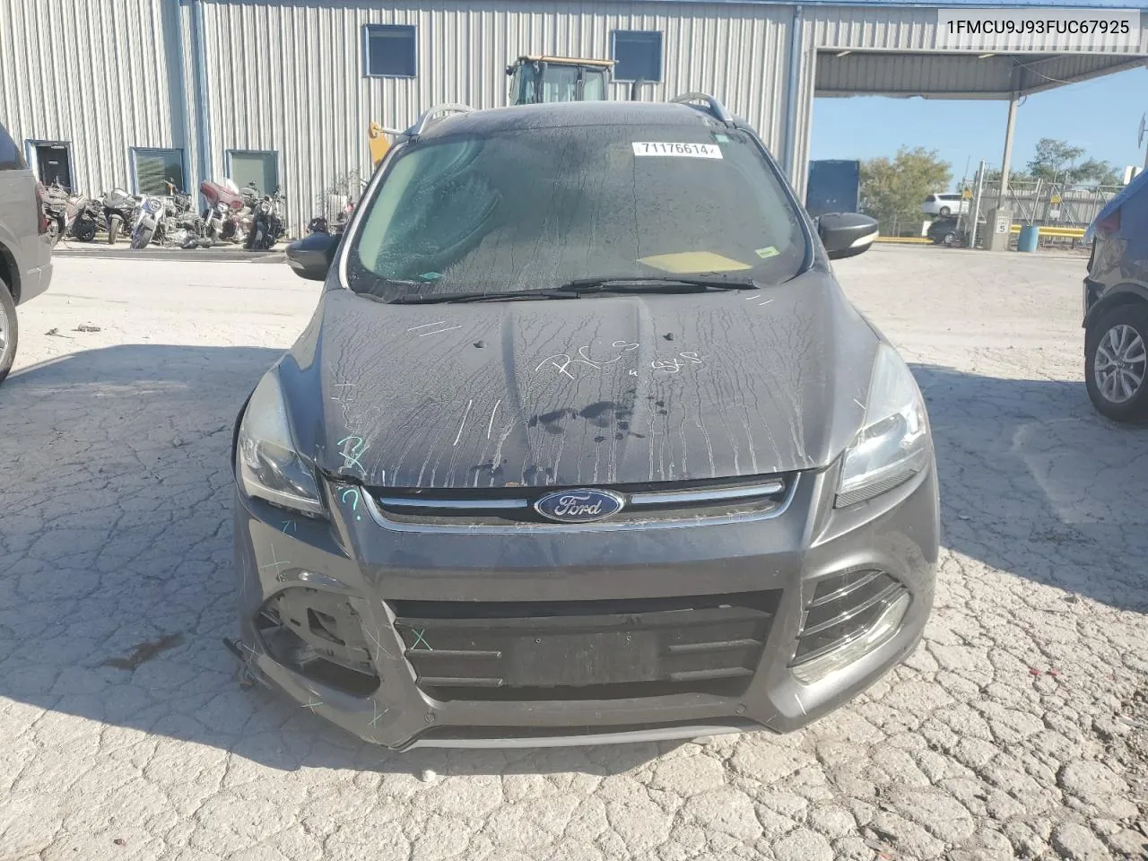 2015 Ford Escape Titanium VIN: 1FMCU9J93FUC67925 Lot: 71176614