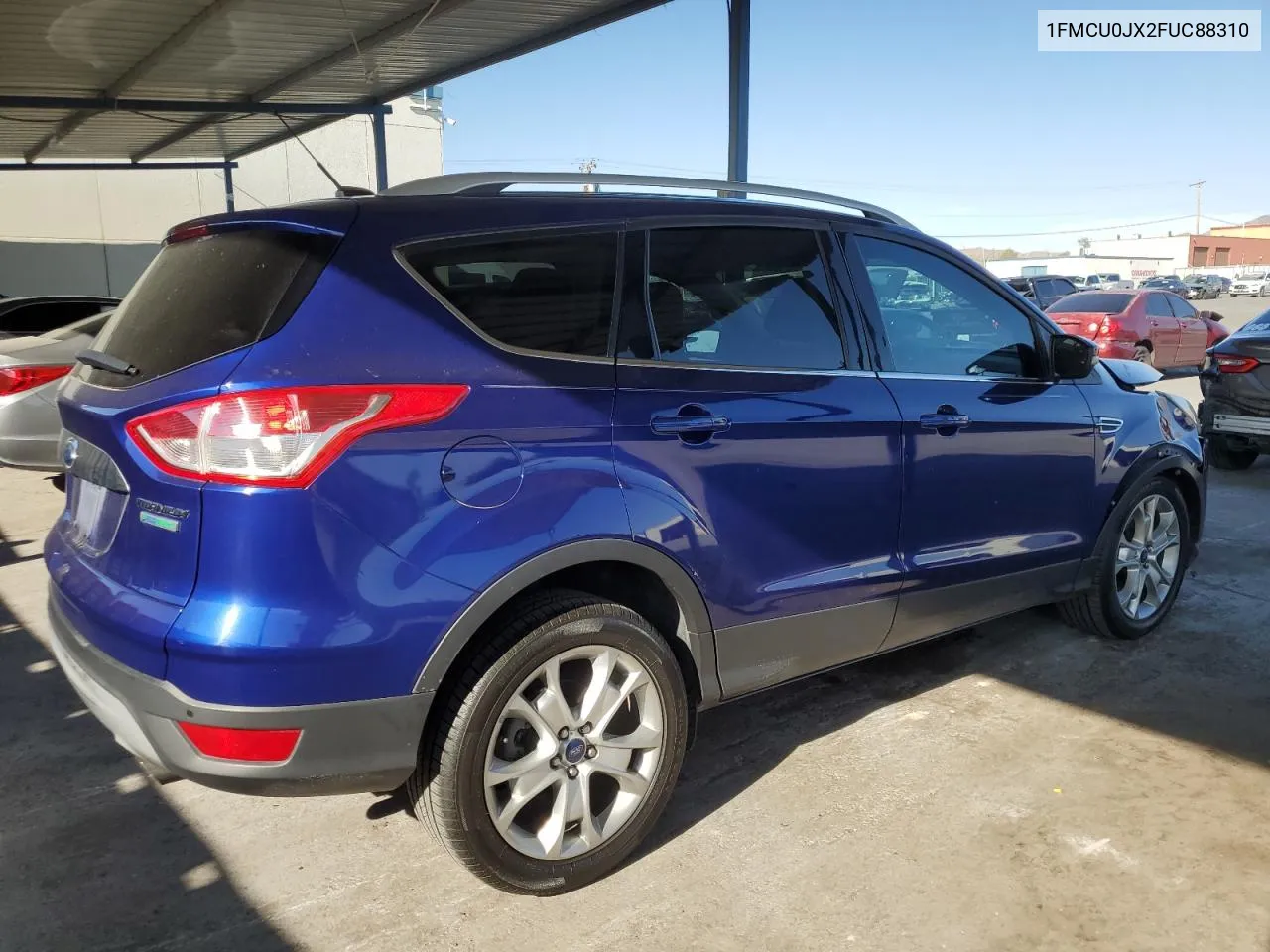 2015 Ford Escape Titanium VIN: 1FMCU0JX2FUC88310 Lot: 71296474