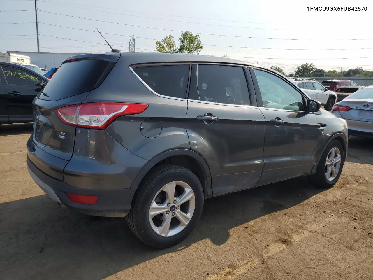 2015 Ford Escape Se VIN: 1FMCU9GX6FUB42570 Lot: 71460834