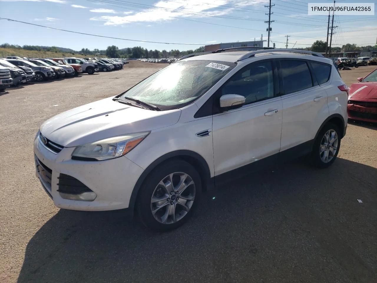 1FMCU9J96FUA42365 2015 Ford Escape Titanium