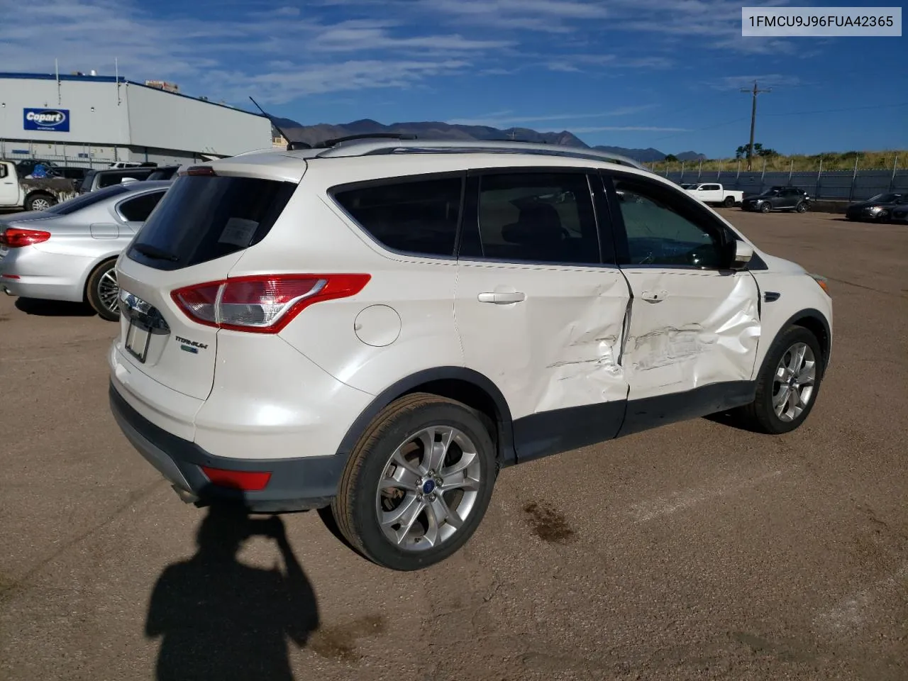 2015 Ford Escape Titanium VIN: 1FMCU9J96FUA42365 Lot: 71478014