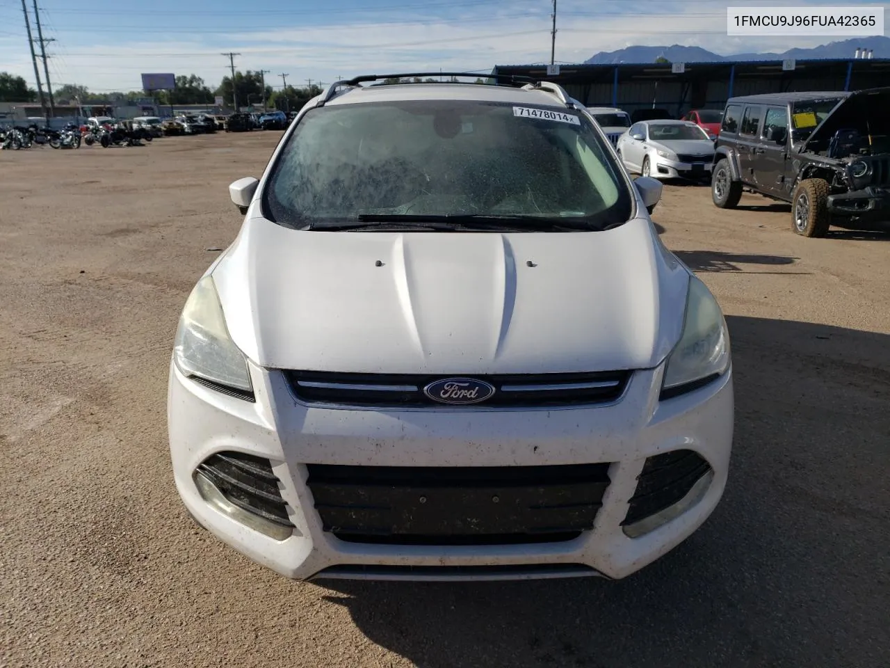 2015 Ford Escape Titanium VIN: 1FMCU9J96FUA42365 Lot: 71478014