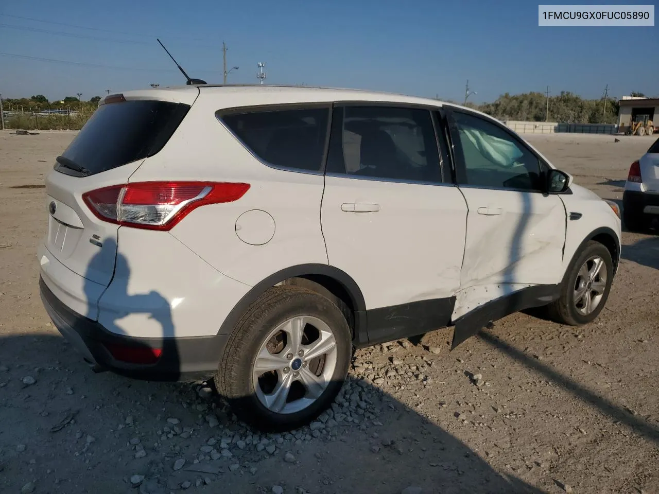 2015 Ford Escape Se VIN: 1FMCU9GX0FUC05890 Lot: 71567284