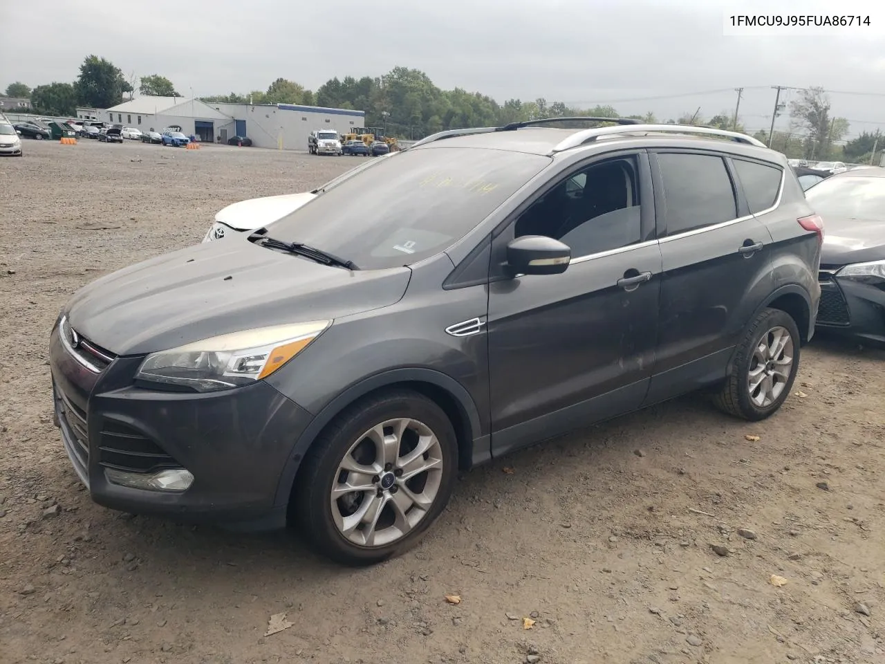 2015 Ford Escape Titanium VIN: 1FMCU9J95FUA86714 Lot: 71621714