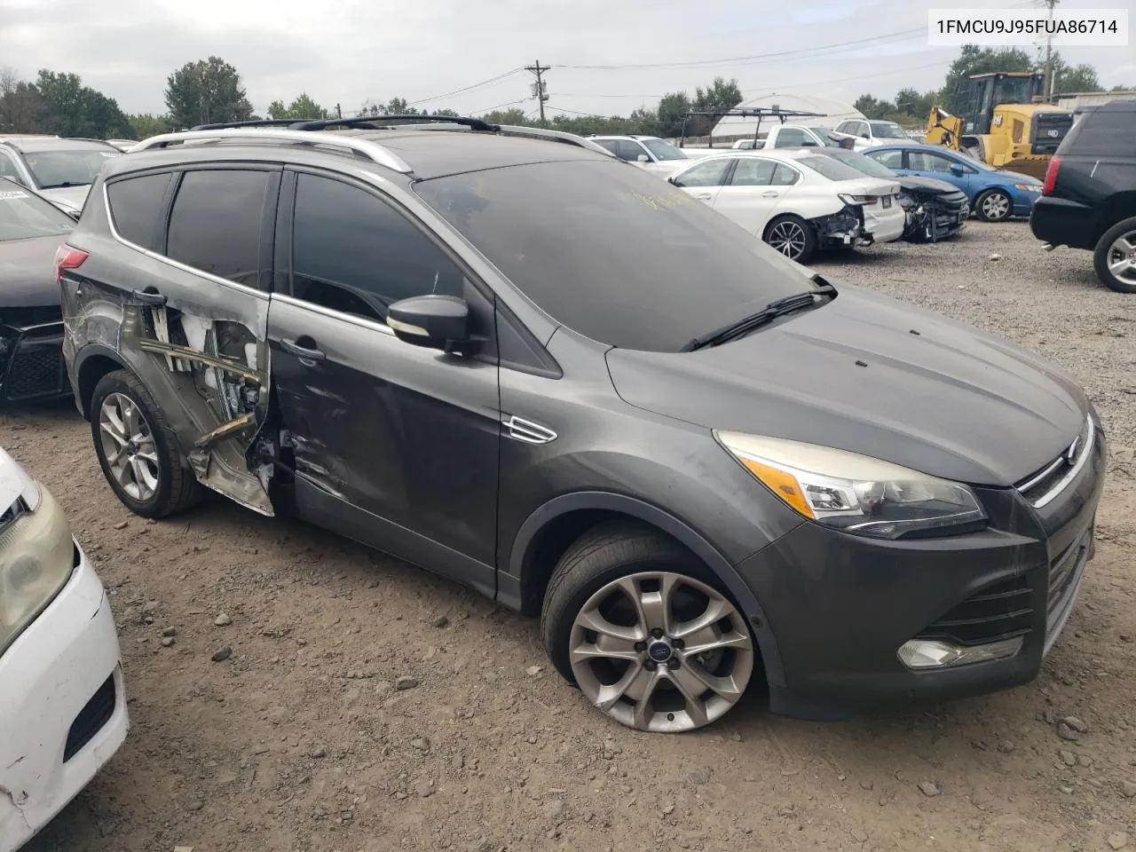 2015 Ford Escape Titanium VIN: 1FMCU9J95FUA86714 Lot: 71621714