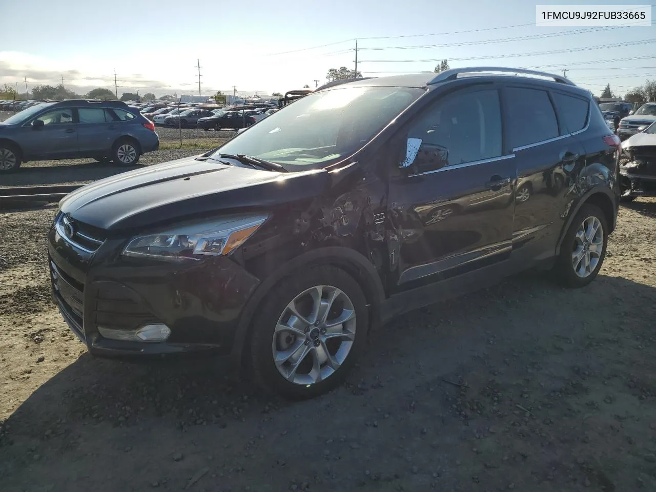 2015 Ford Escape Titanium VIN: 1FMCU9J92FUB33665 Lot: 71851194