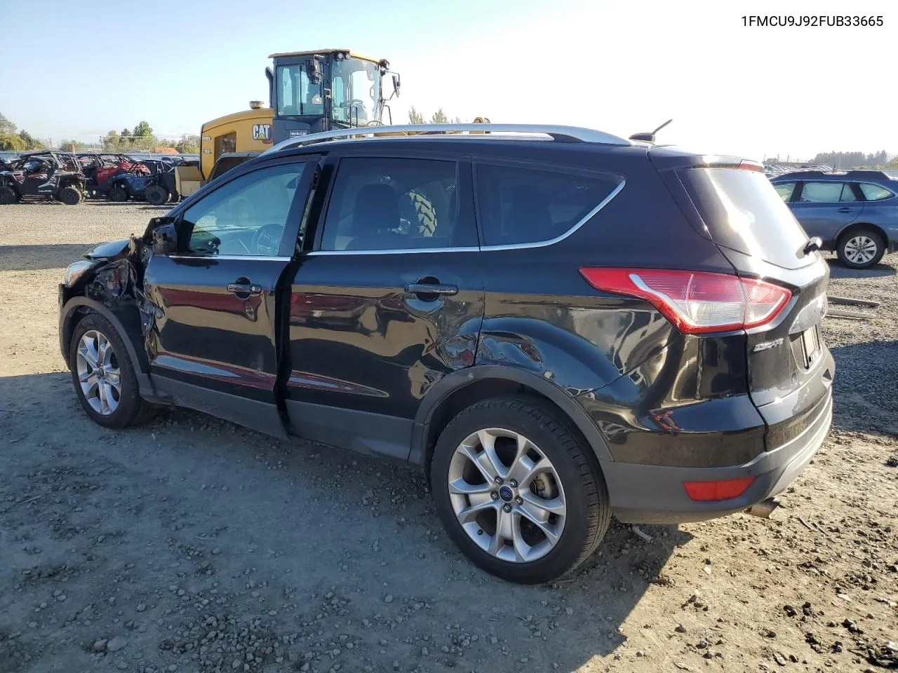 2015 Ford Escape Titanium VIN: 1FMCU9J92FUB33665 Lot: 71851194