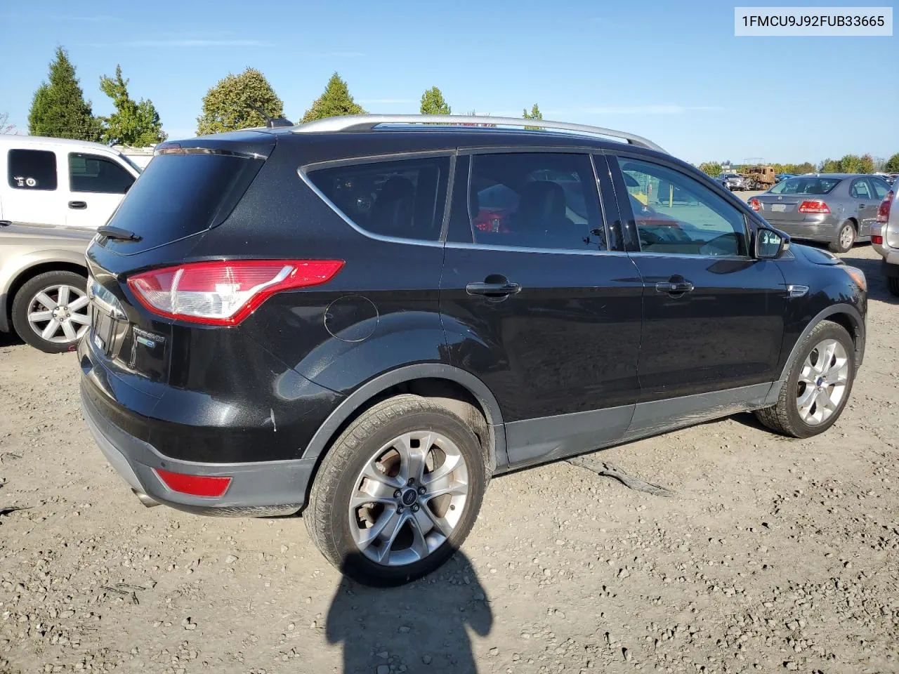 2015 Ford Escape Titanium VIN: 1FMCU9J92FUB33665 Lot: 71851194