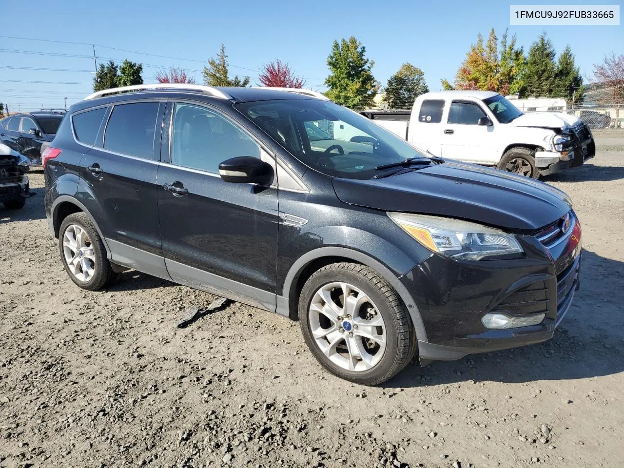 2015 Ford Escape Titanium VIN: 1FMCU9J92FUB33665 Lot: 71851194