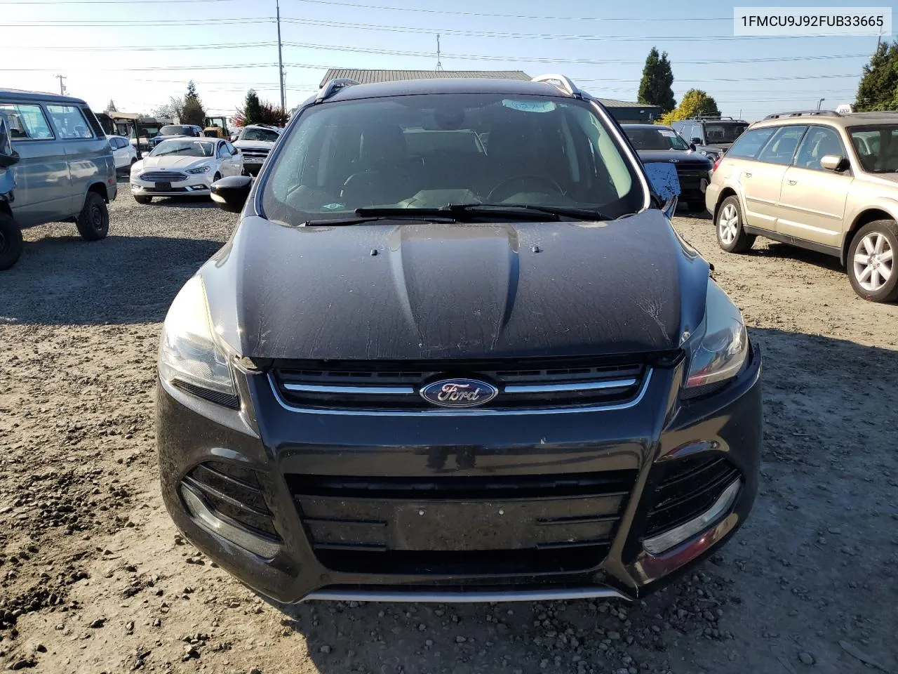 2015 Ford Escape Titanium VIN: 1FMCU9J92FUB33665 Lot: 71851194