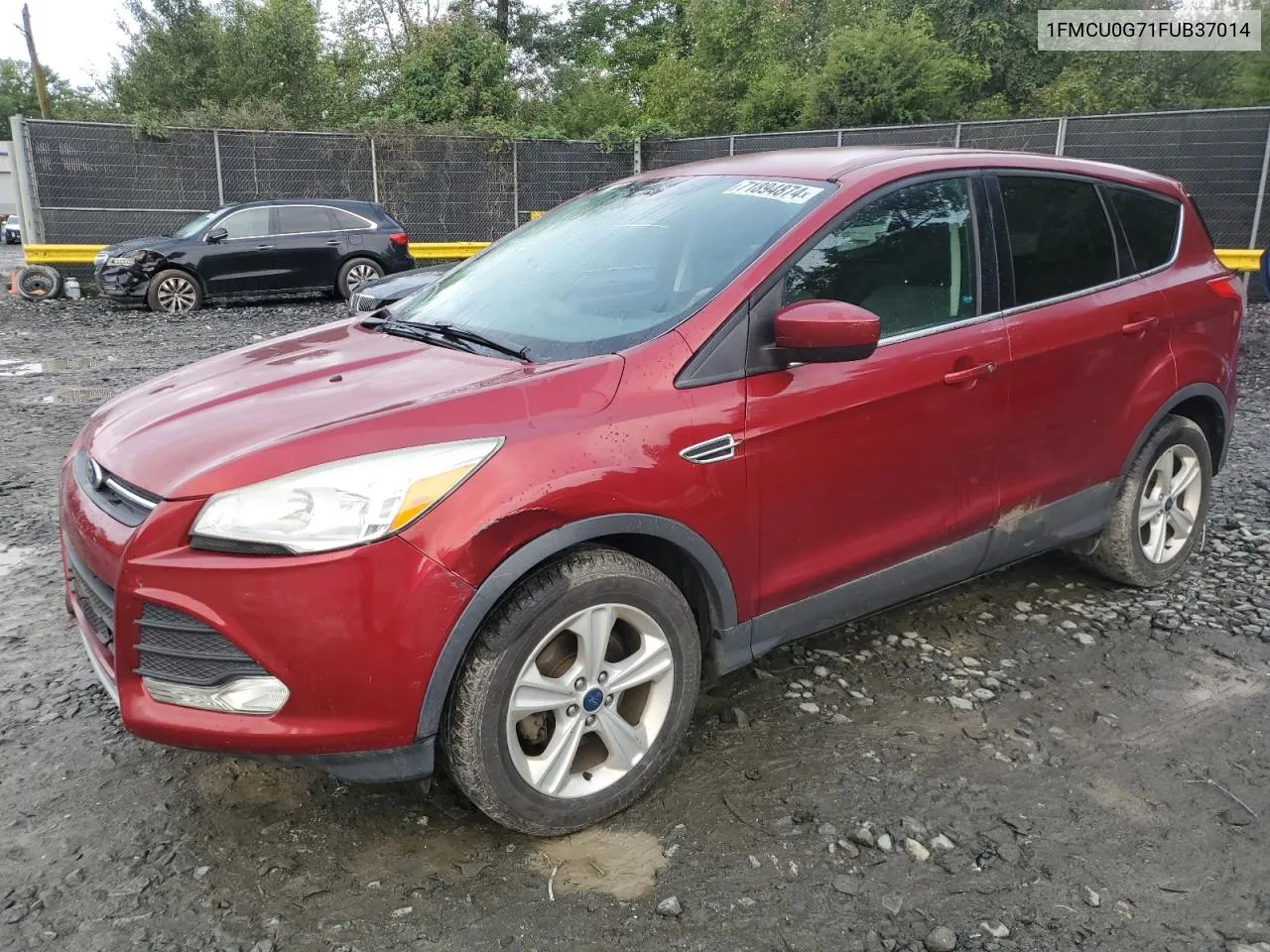 2015 Ford Escape Se VIN: 1FMCU0G71FUB37014 Lot: 71894874