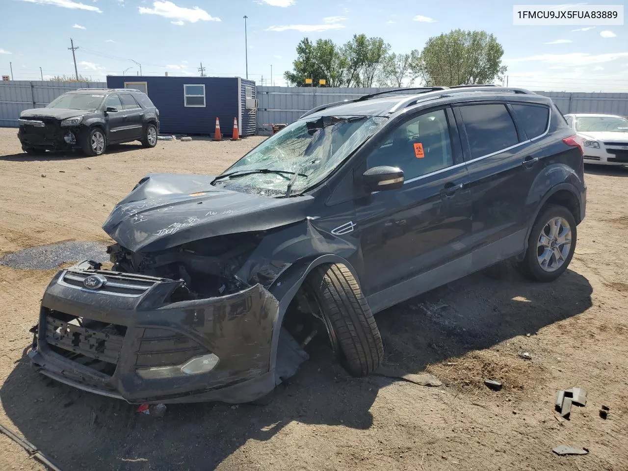 2015 Ford Escape Titanium VIN: 1FMCU9JX5FUA83889 Lot: 72115954