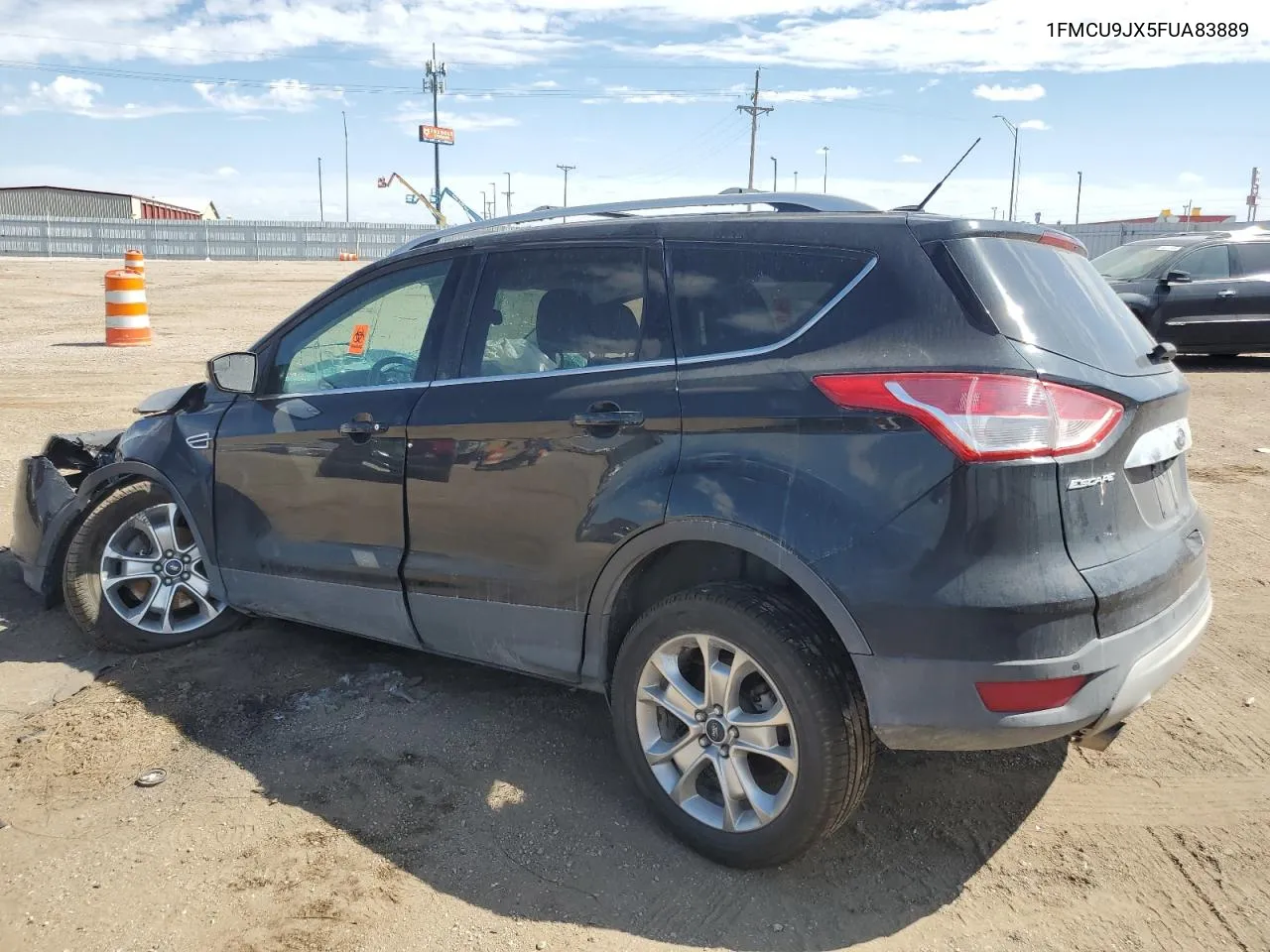 2015 Ford Escape Titanium VIN: 1FMCU9JX5FUA83889 Lot: 72115954