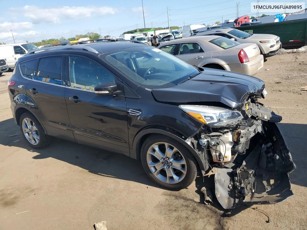 2015 Ford Escape Titanium VIN: 1FMCU9J96FUA89895 Lot: 72213454