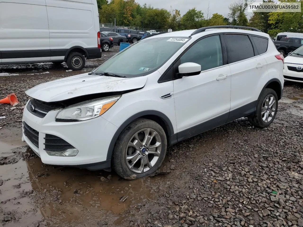 2015 Ford Escape Se VIN: 1FMCU0GX9FUA59582 Lot: 72254084