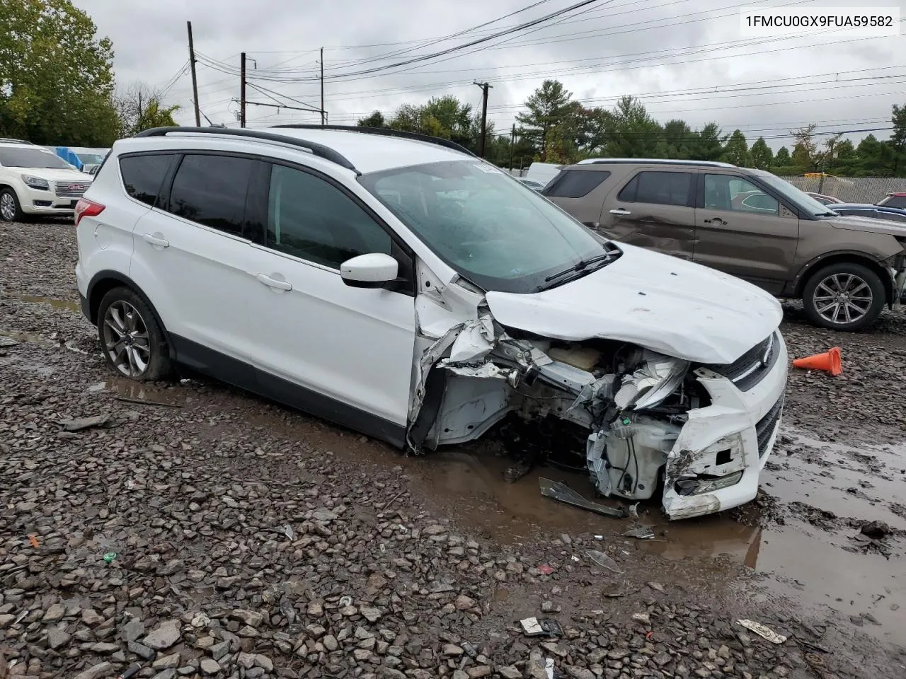 2015 Ford Escape Se VIN: 1FMCU0GX9FUA59582 Lot: 72254084