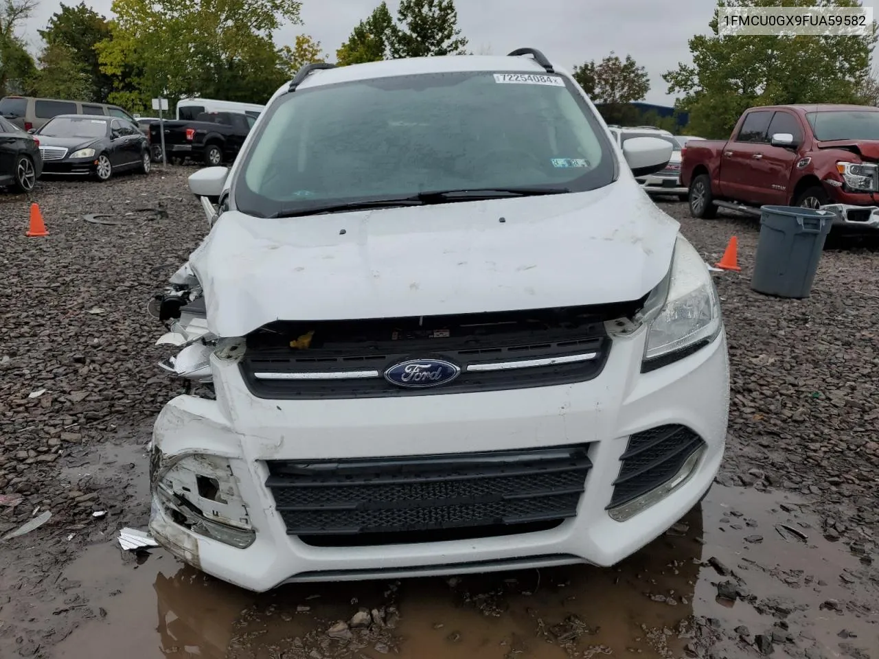 2015 Ford Escape Se VIN: 1FMCU0GX9FUA59582 Lot: 72254084