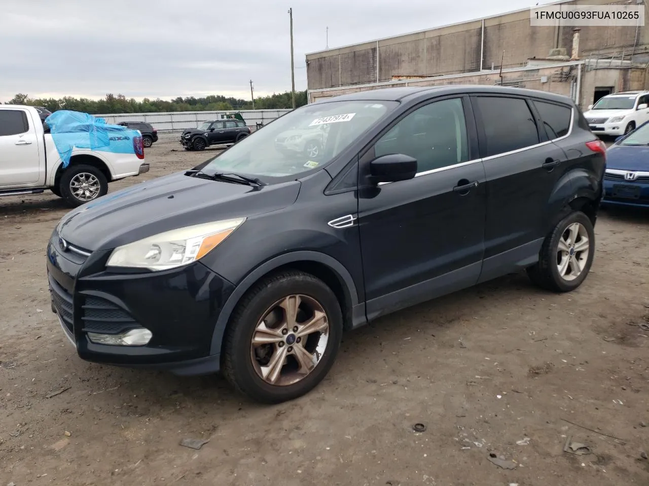 2015 Ford Escape Se VIN: 1FMCU0G93FUA10265 Lot: 72437974